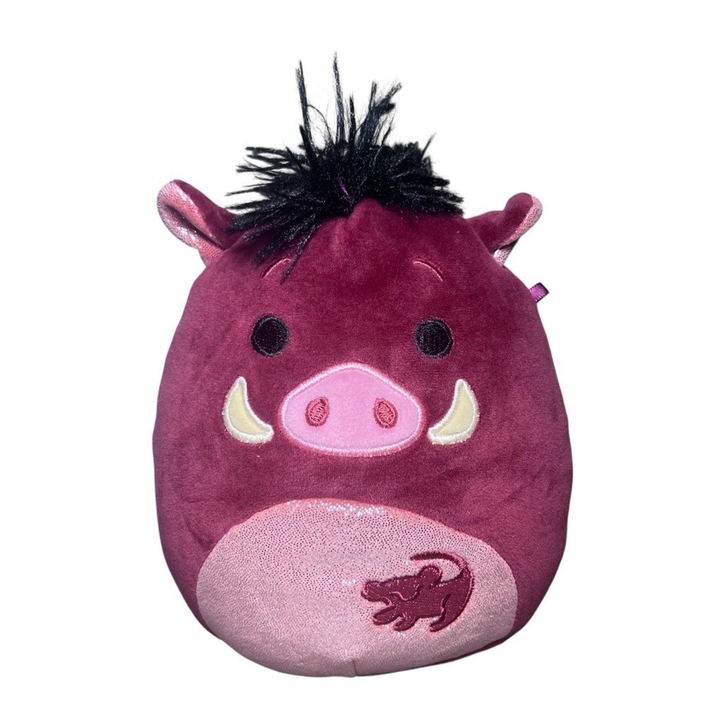 Squishmallows Disney The‎ Lion King 30th Anniversary Pumbaa Approx 8" Plush 2024